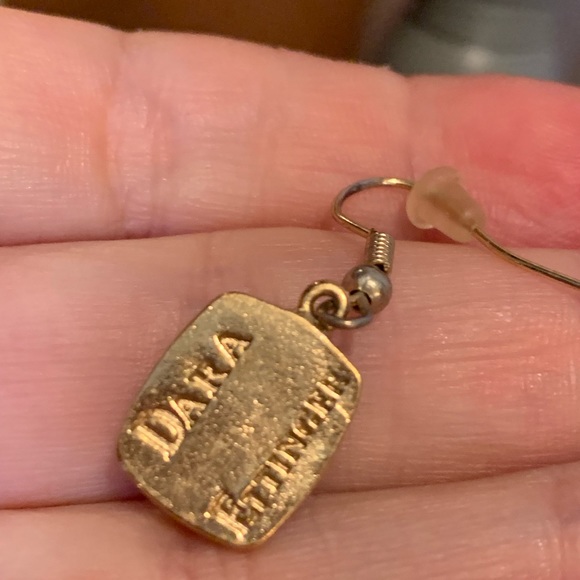 Dara Ettinger black druzy earrings - Picture 2 of 2